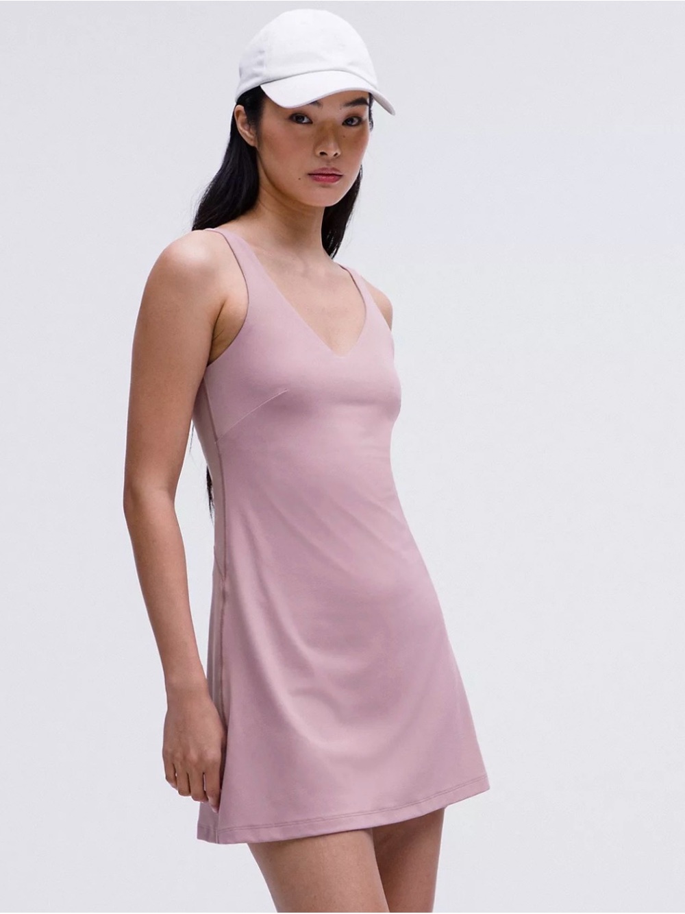 Lululemon align dress is rose blush 6